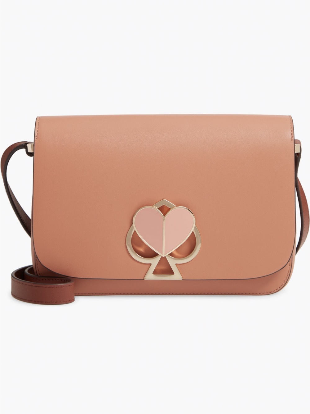 kate spade Peach and Blush Leather Crossbody Bag